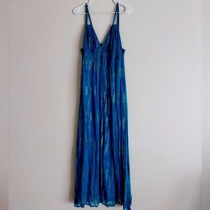 Lulus Elegant Teal Maxi Dress